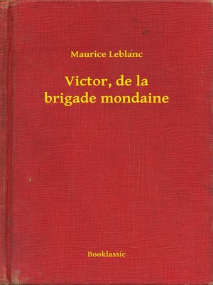 cover image of Victor, de la brigade mondaine